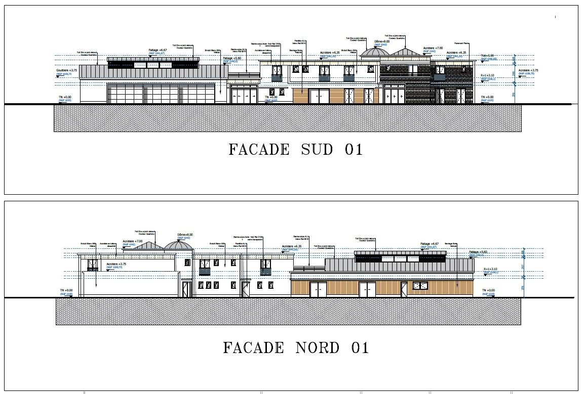 Plan de facade 1